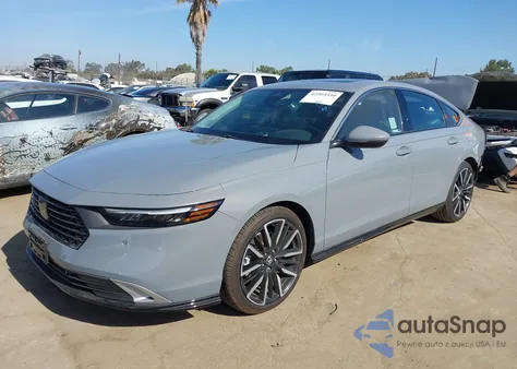 2024 Honda Accord Hybrid Touring from USA, damaged, VIN 1HGCY2F81RA045827